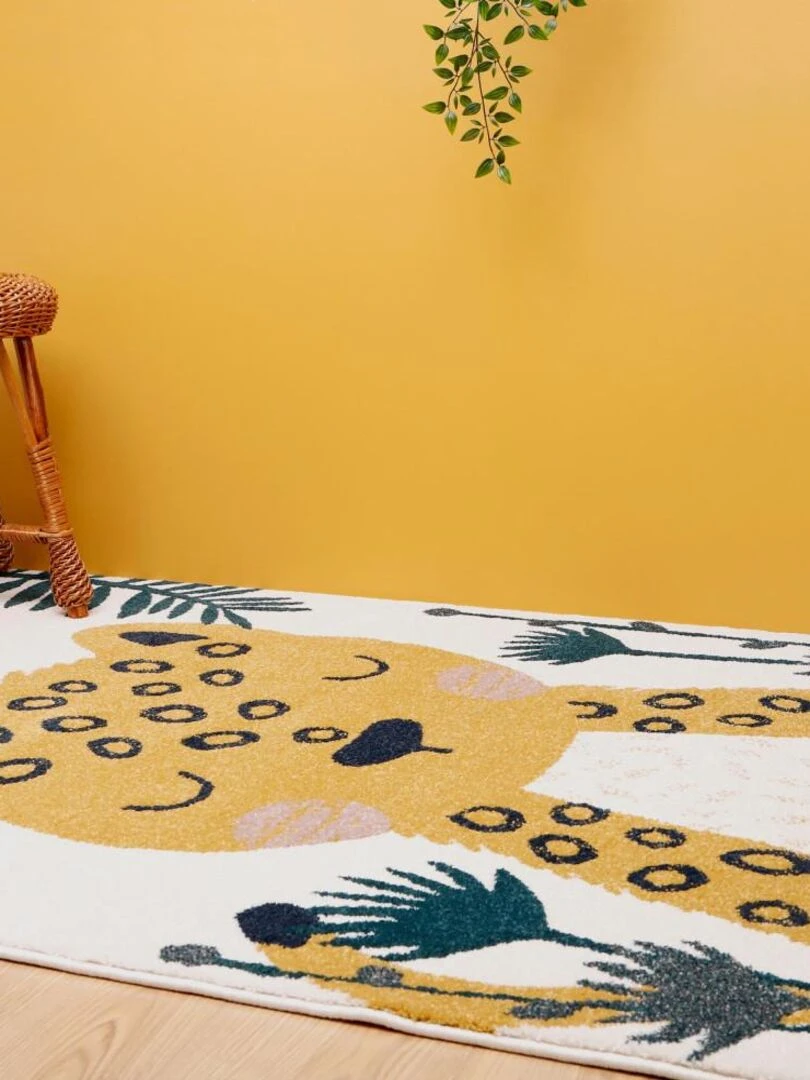 Tapis Enfant Léopard Sören par Nattiot Nattiot Multicolore