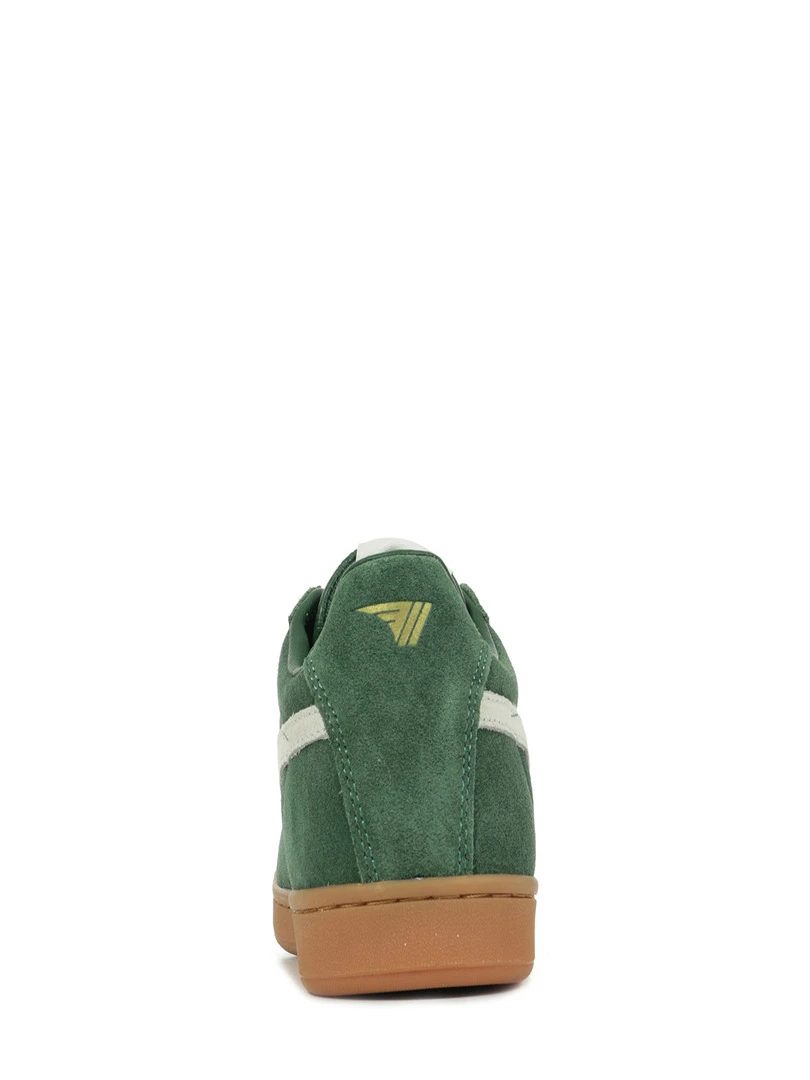 Baskets Gola Equipe Suede   Vert