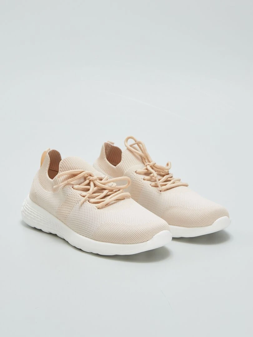 Baskets esprit running Rose