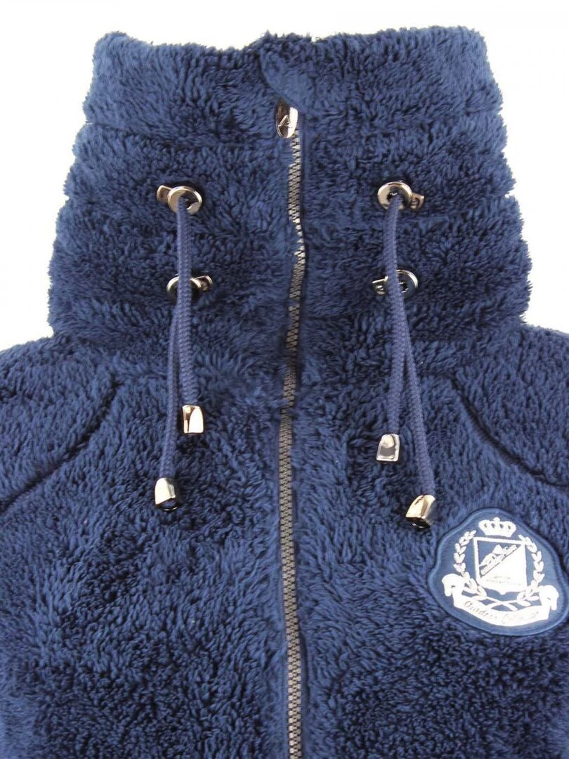 Blouson polaire femme ASANA   Bleu marine