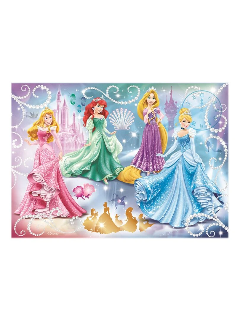 Puzzle 100 pièces : Princesses étincellantes N/A