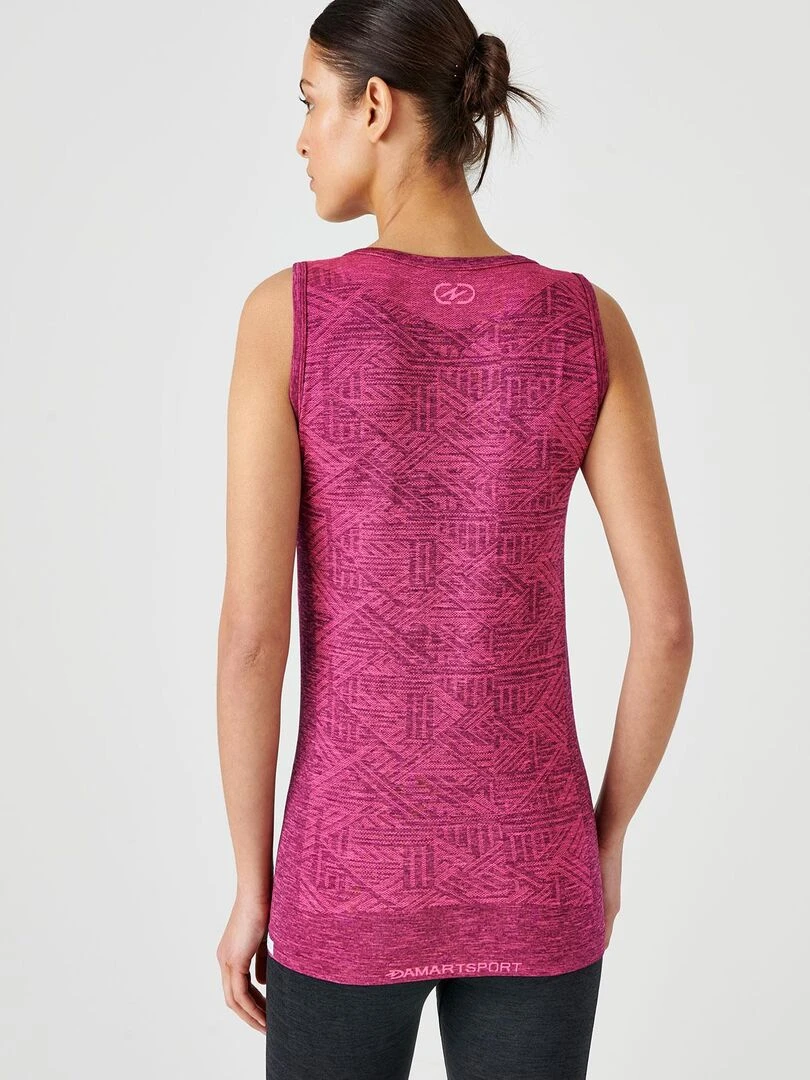 Débardeur Dynamic Climatyl femme    DamartSport   Rose