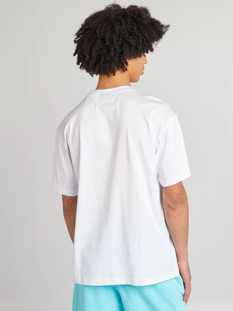 T shirt oversize 'Rick and Morty'   blanc