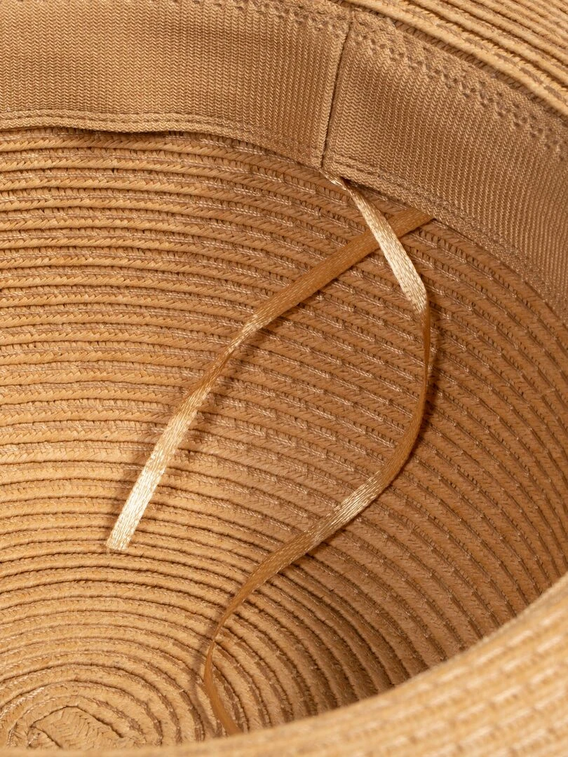 Isotoner Chapeau Femme Capeline Foulard Jaune