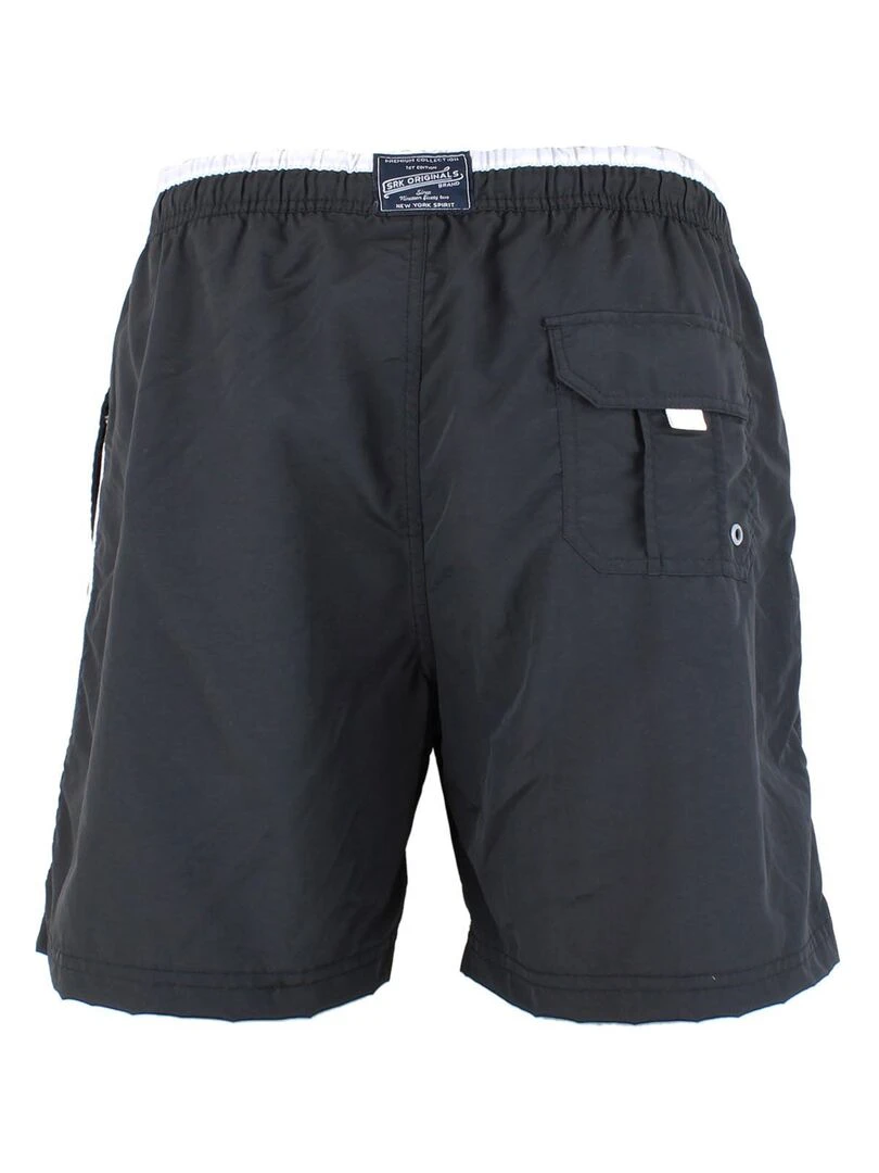 Bermuda de bain homme CIMI SRK Noir Noir