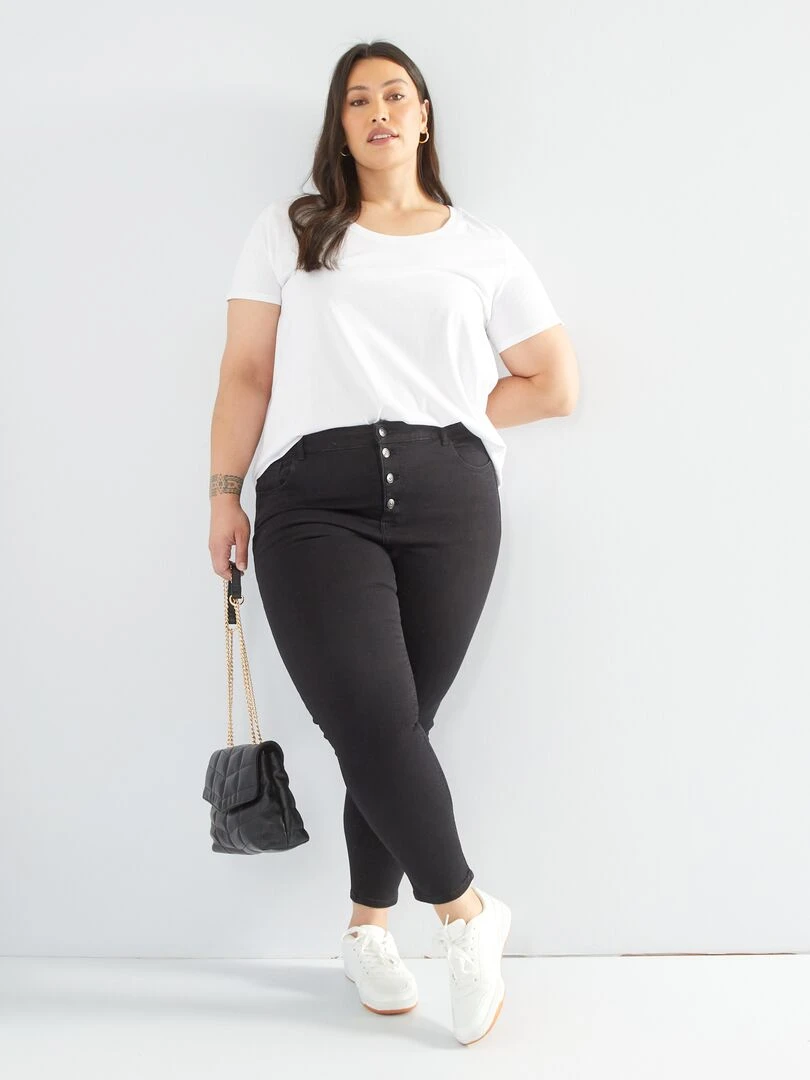Jean skinny L34 Noir