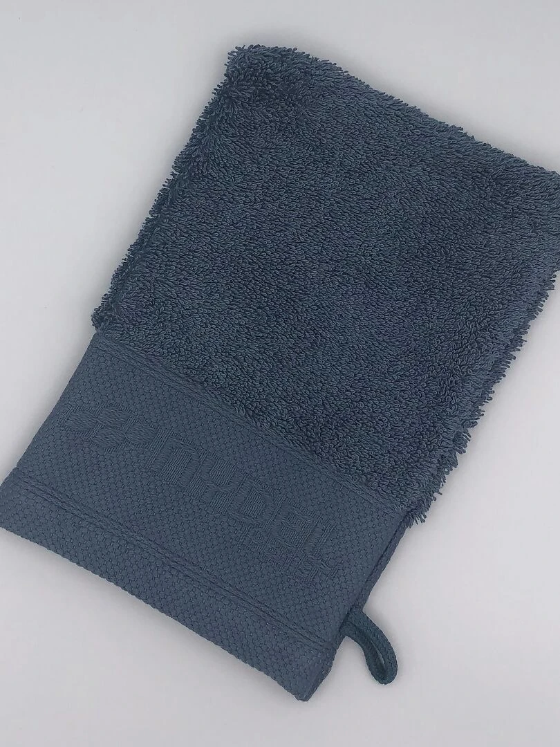GANT 15x21 cm COTON BIO 700grm ² Bleu