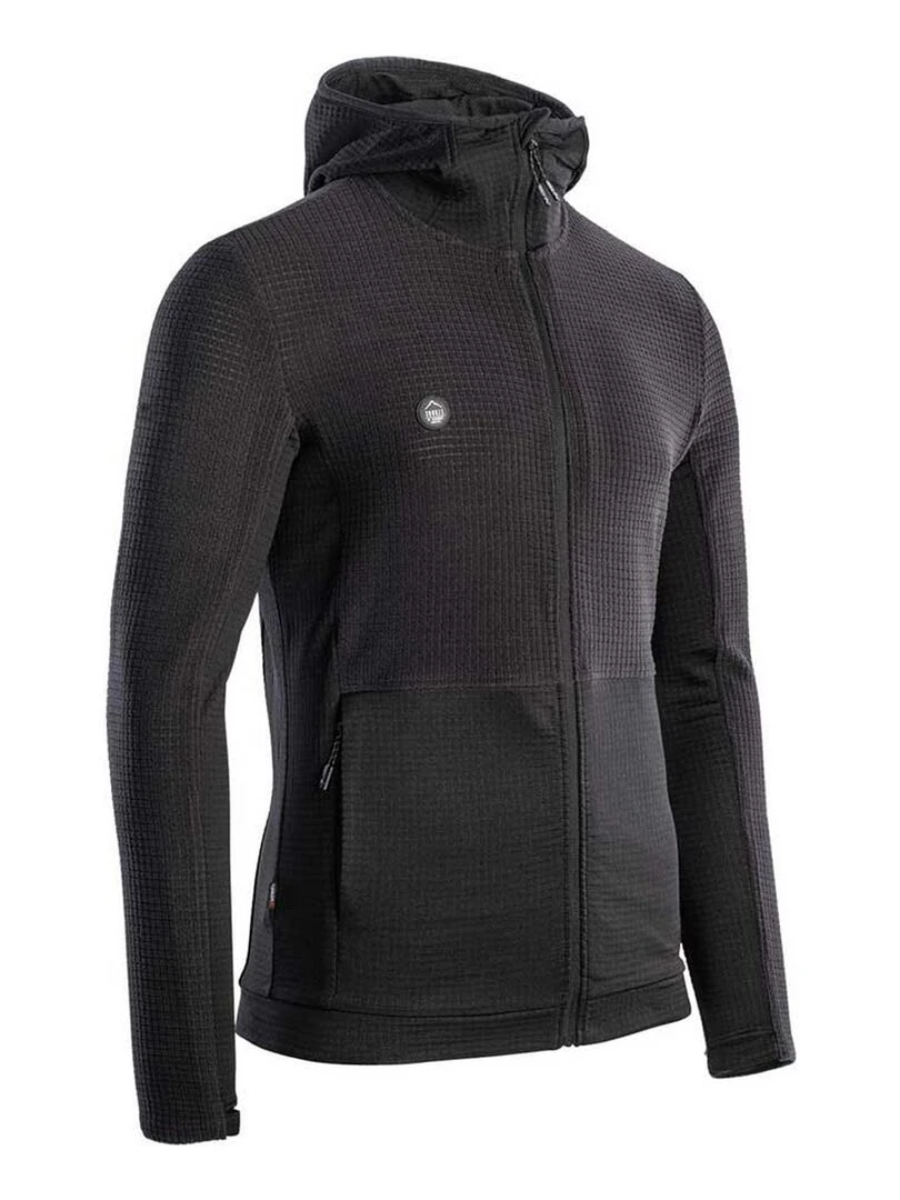 Elbrus   Veste à capuche BESSAN POLARTEC   Noir