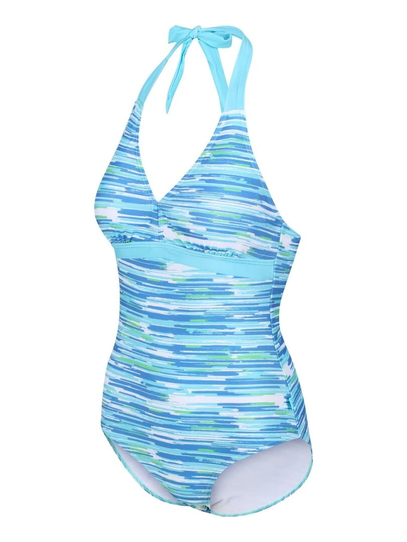 Regatta   Maillot de bain FLAVIA   Bleu Vert Blanc