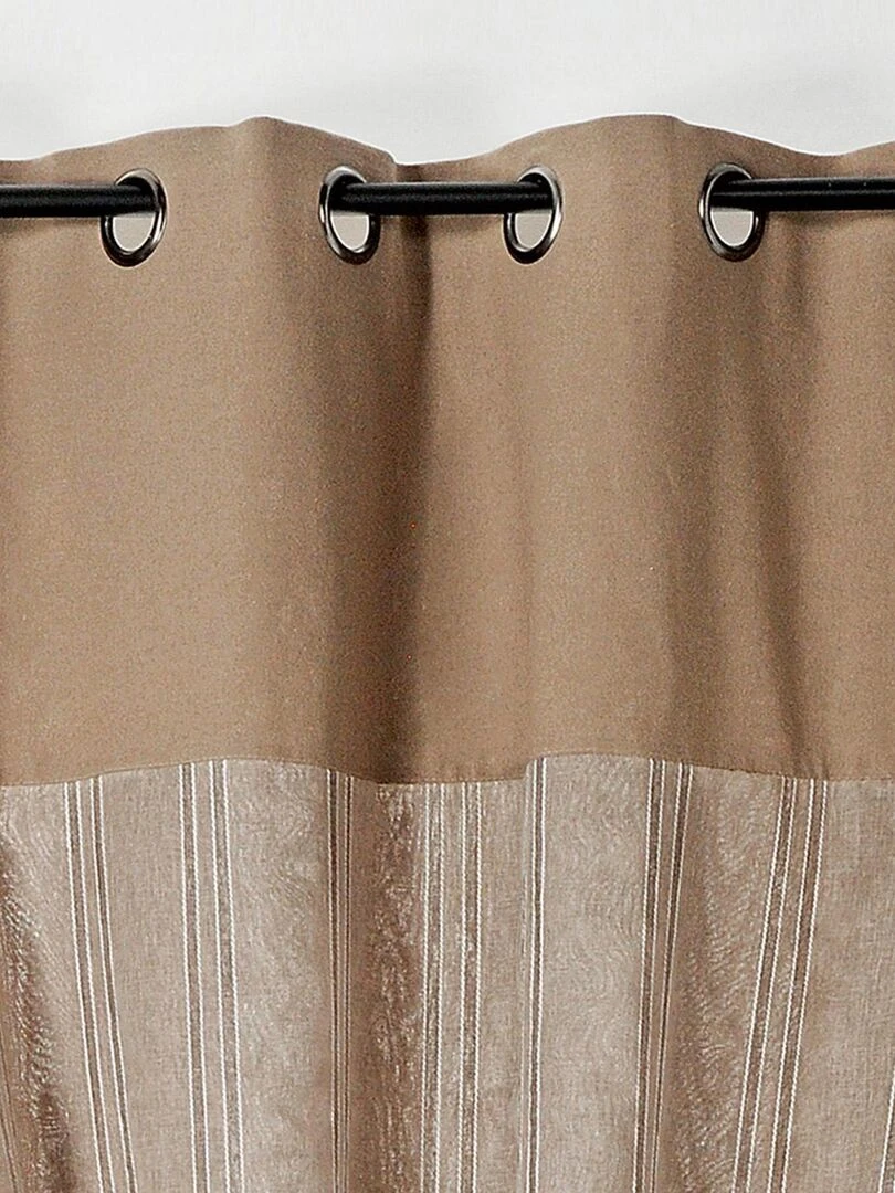 Rideau duo Martini Beige clair