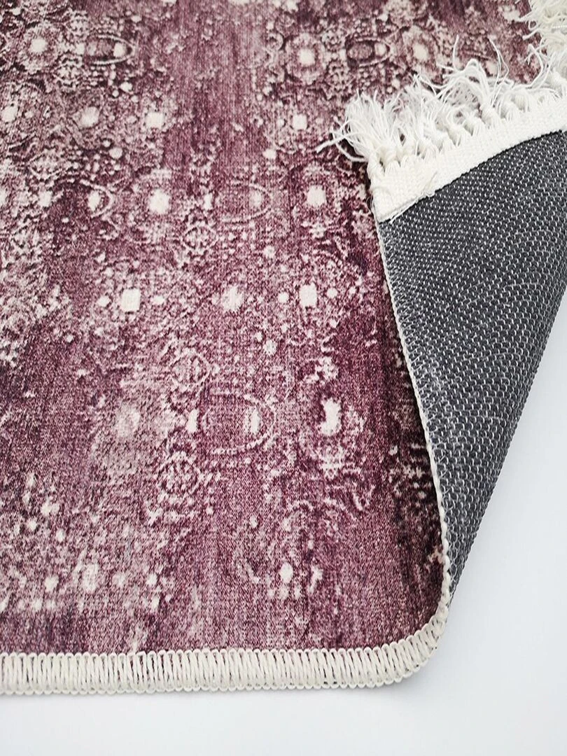 Tapis MEDAILLON Rose   Rose parme