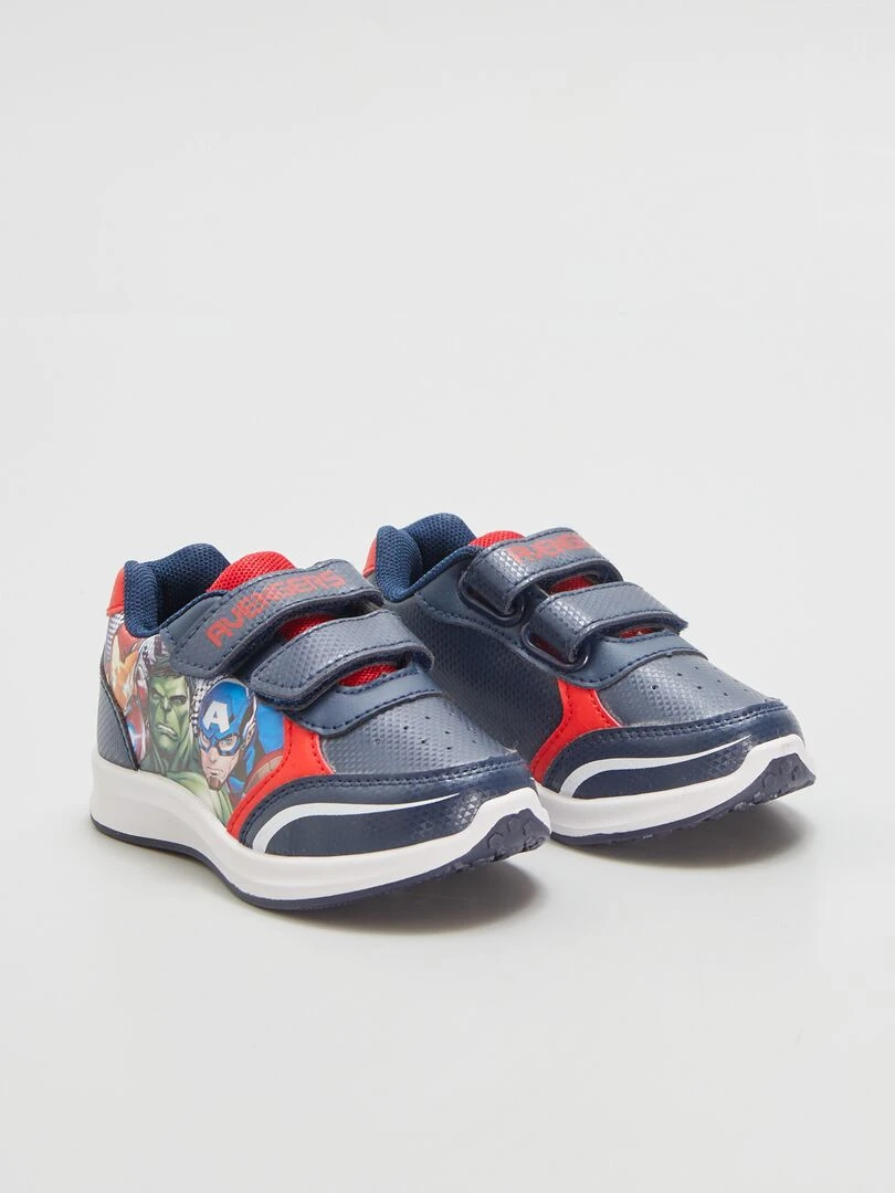 Baskets à scratchs 'Avengers' bleu