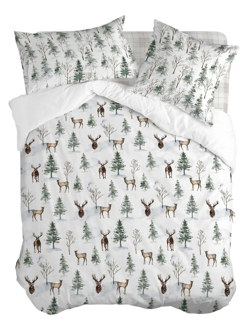 Housse de couette Mystical winter "Happyfriday"   Blanc
