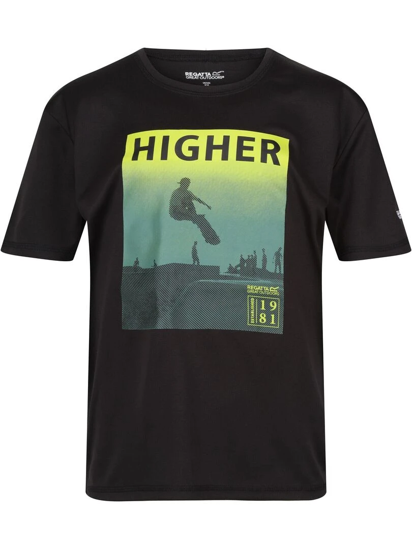 Regatta T shirt ALVARADO Noir