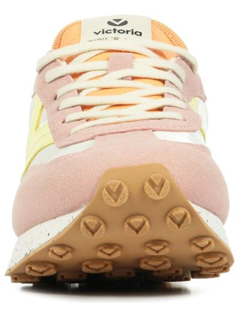 Baskets Victoria Galaxia Split Leather   Beige