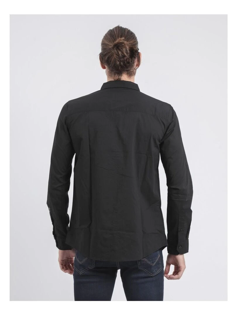 Chemise manches longues TARTIK Noir