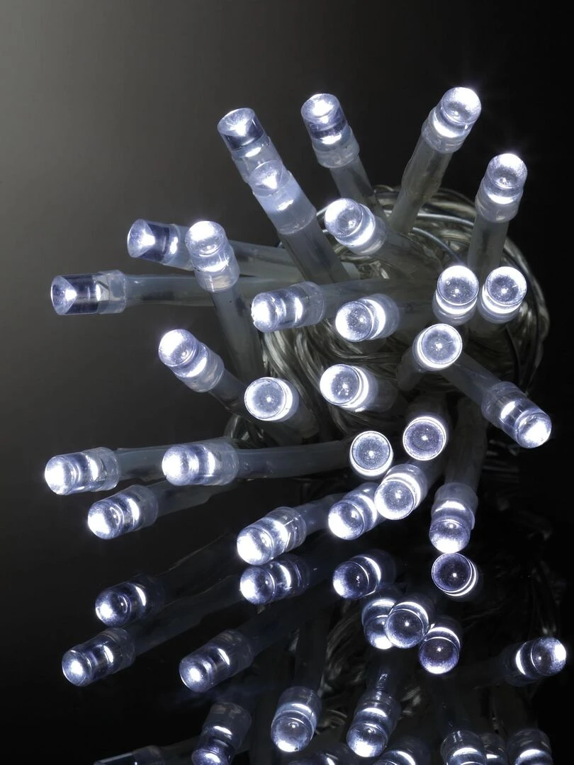 Guirlande 80 Led blanche 3m Blanc