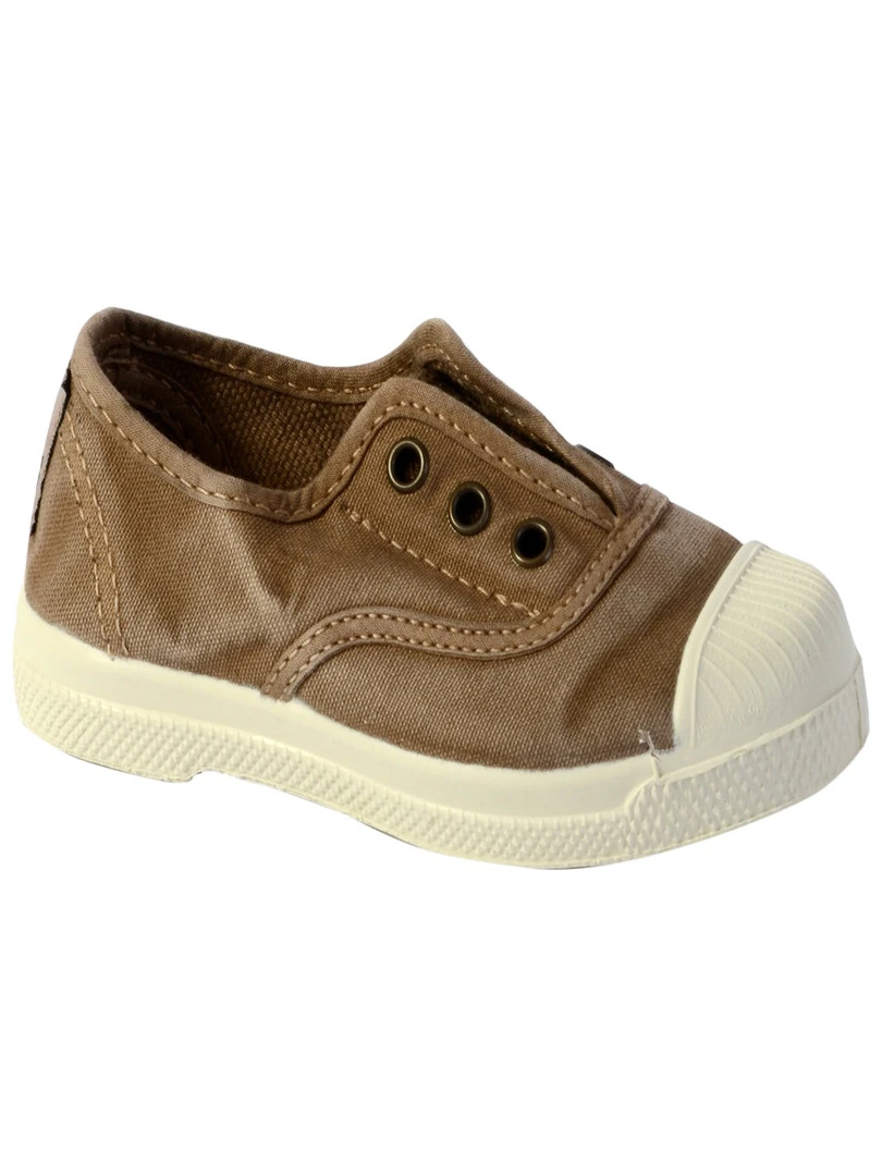 Tennis Natural World Enfant Ingles Elastico Enzimatico 470E Beige