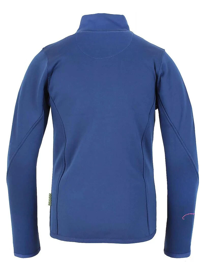 Blouson polarshell fille FAYNUR PEAK MOUNTAIN Bleu marine