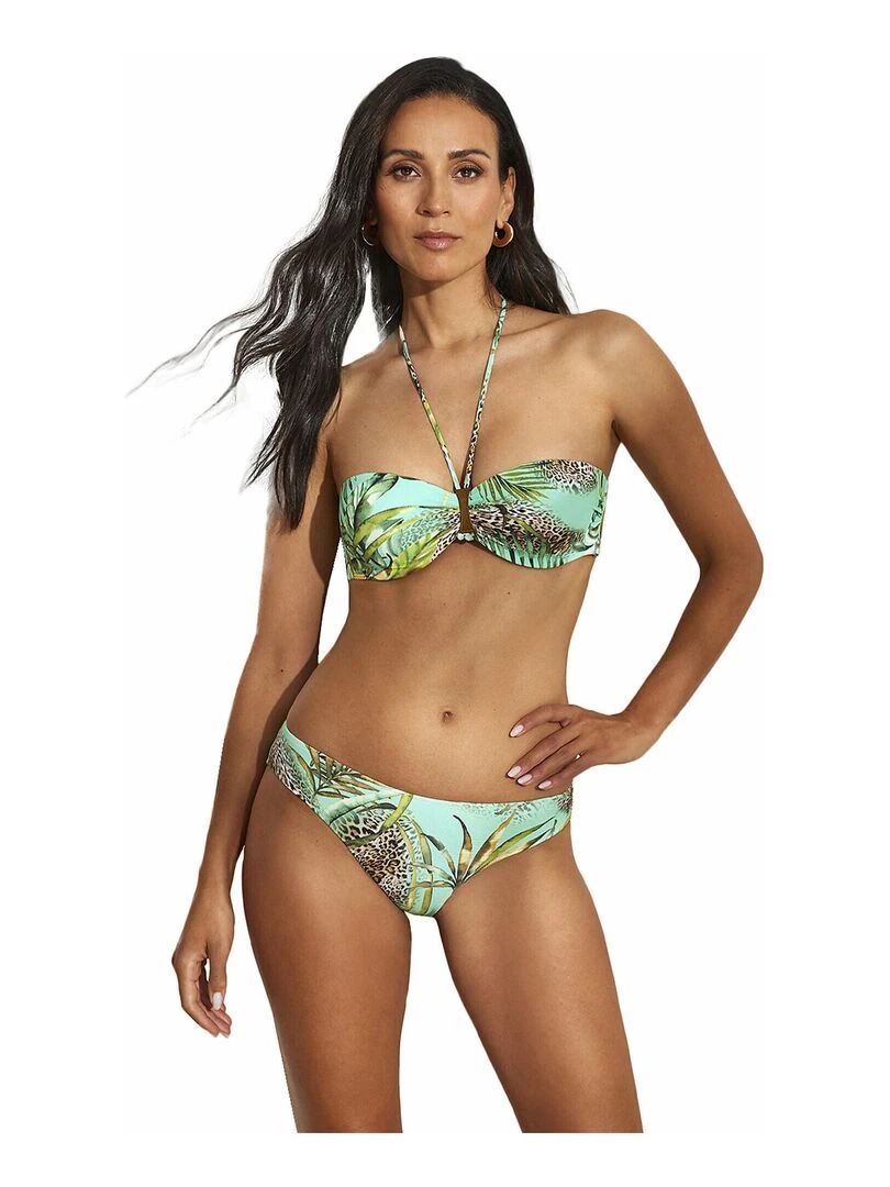 Haut maillot de bain bandeau Paradise   Vert