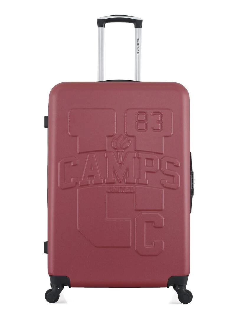 CAMPS UNITED SET DE 3 VALISES ABS MASSACHUSETTS Bordeaux