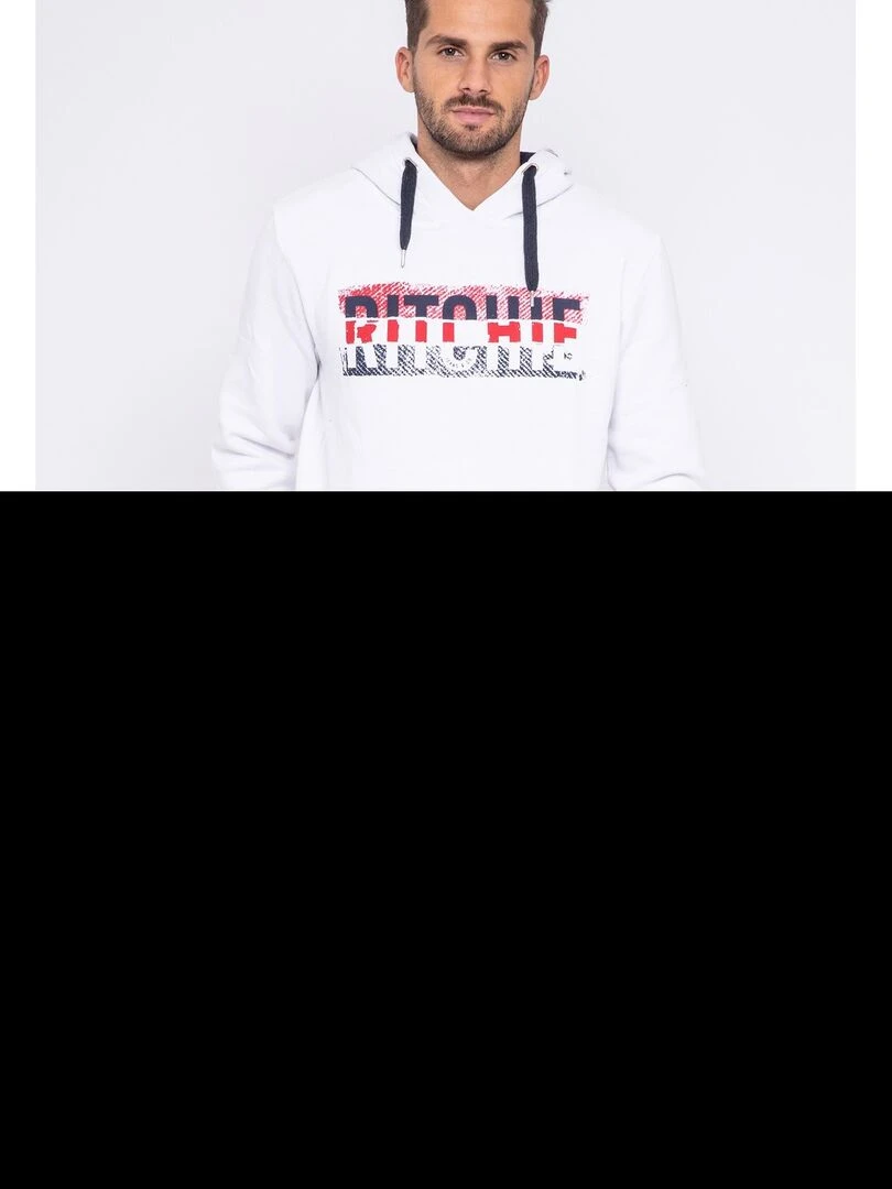 Sweat capuche WESKOF Blanc