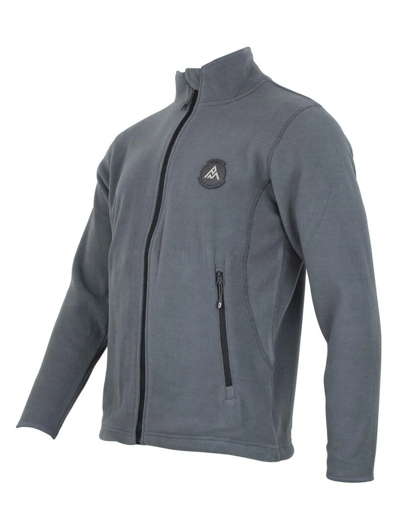 Blouson polaire homme CARTELAN   PEAK MOUNTAIN   Gris