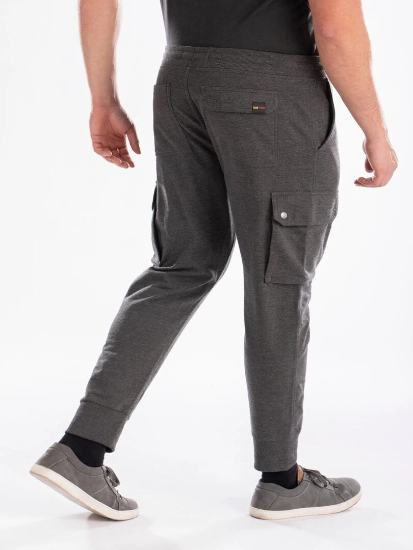 Pantalon de détente battle en molleton KINAN 'Rica Lewis'   Gris