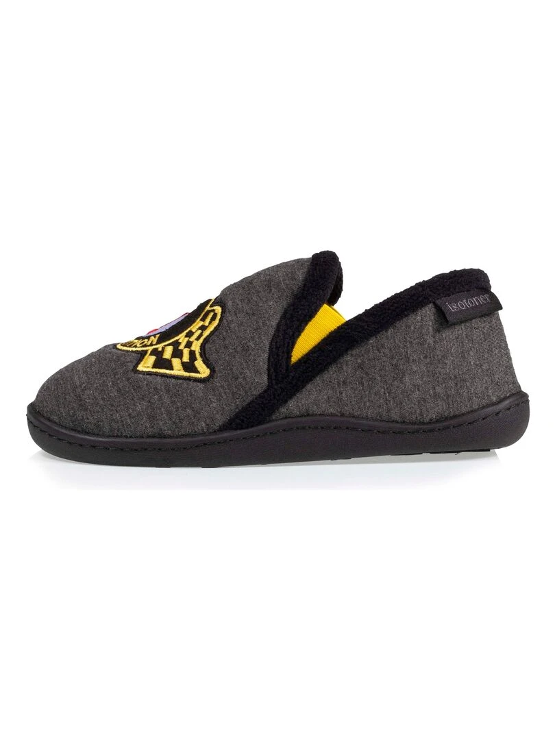 Chaussons mocassins Enfant Gris   Gris chiné