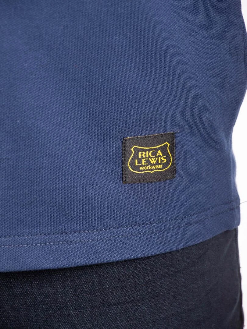 Polo stretch renforcé WORKPOL 'Rica Lewis'   Bleu