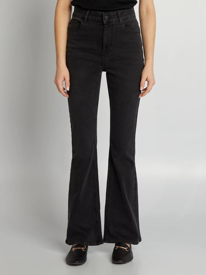 Jean flare/bootcut   L30   Noir