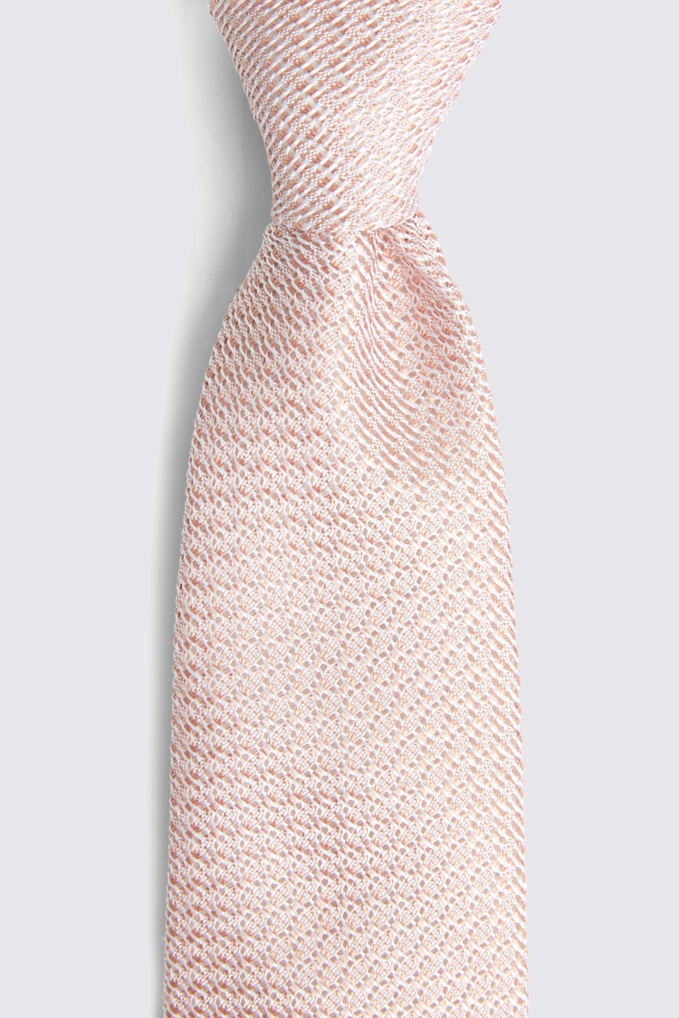 Dusty Pink Grenadine Tie