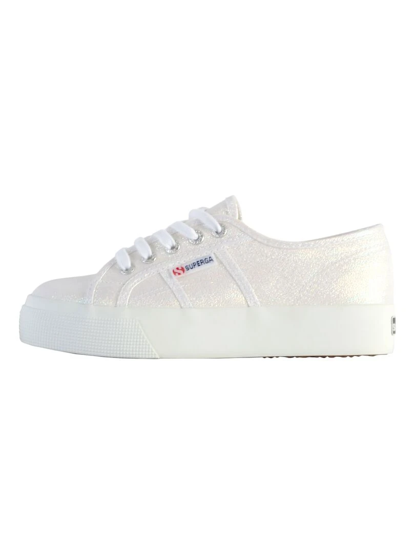Basket à Lacets Superga 2730 Lame Blanc