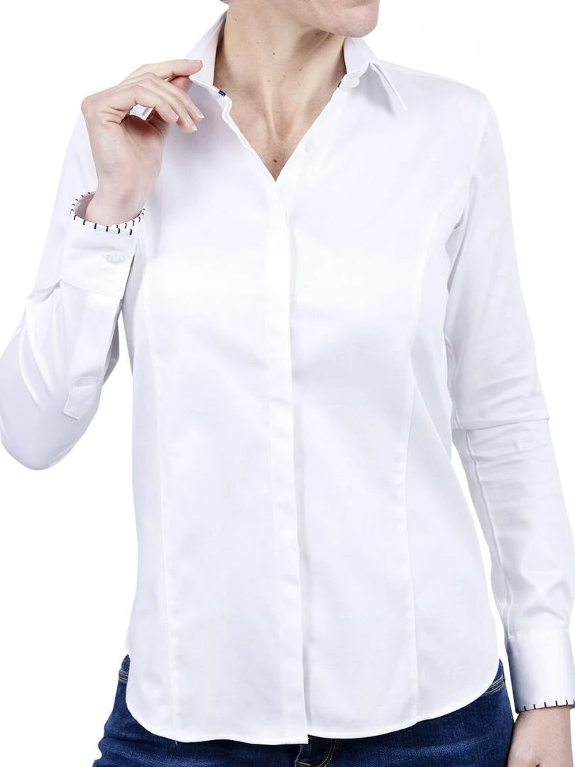 Chemise femme mode MARINA   Blanc