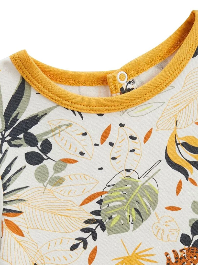 Pyjama bébé Wakae   Moutarde