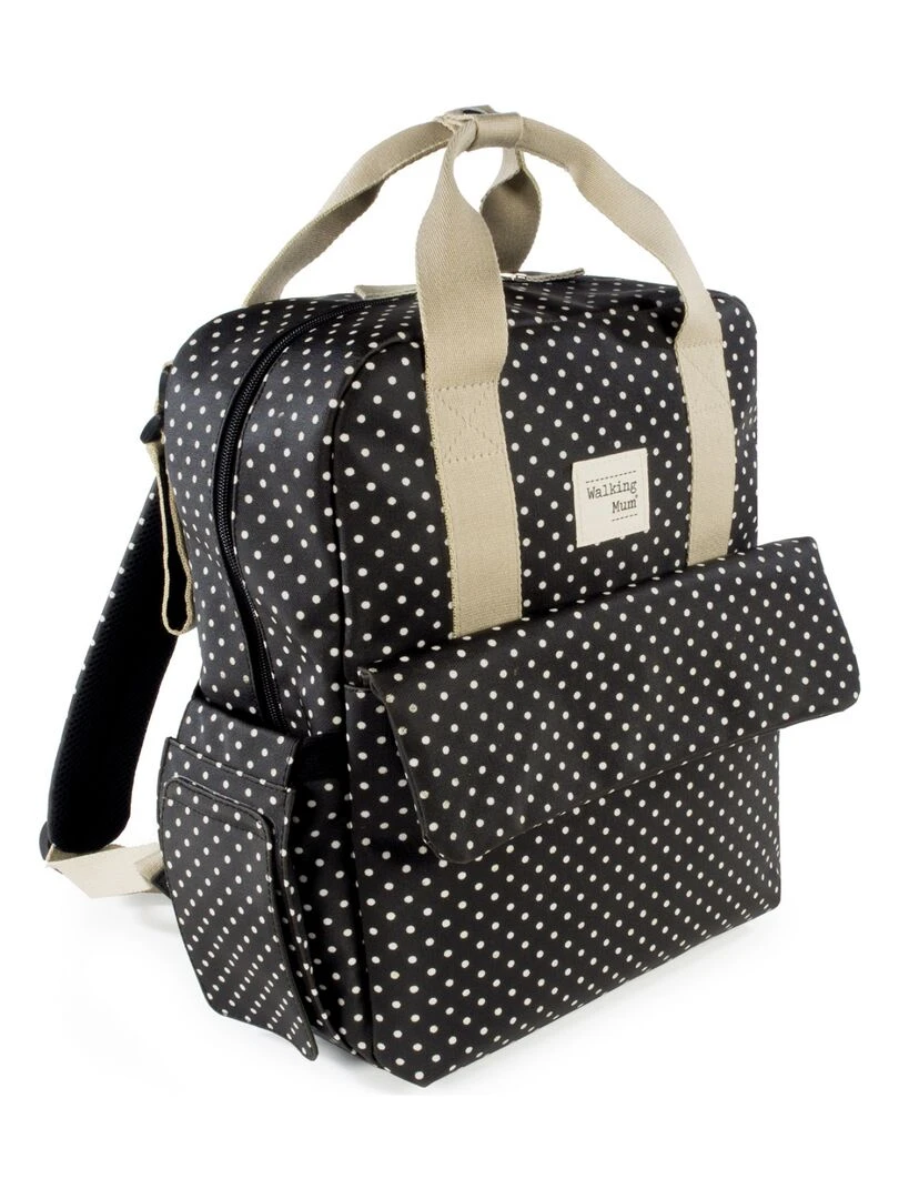 Sac à dos à langer Emily   Noir