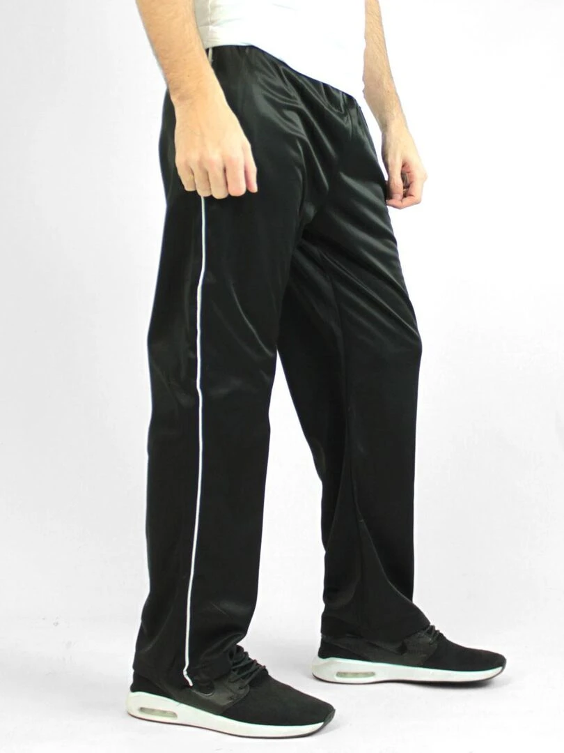 Jogging satiné Kebello Noir Noir