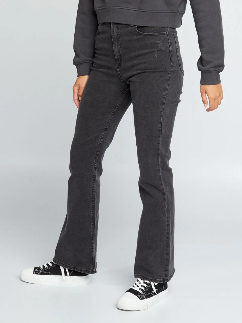 Jean flare/bootcut   5 poches   Noir