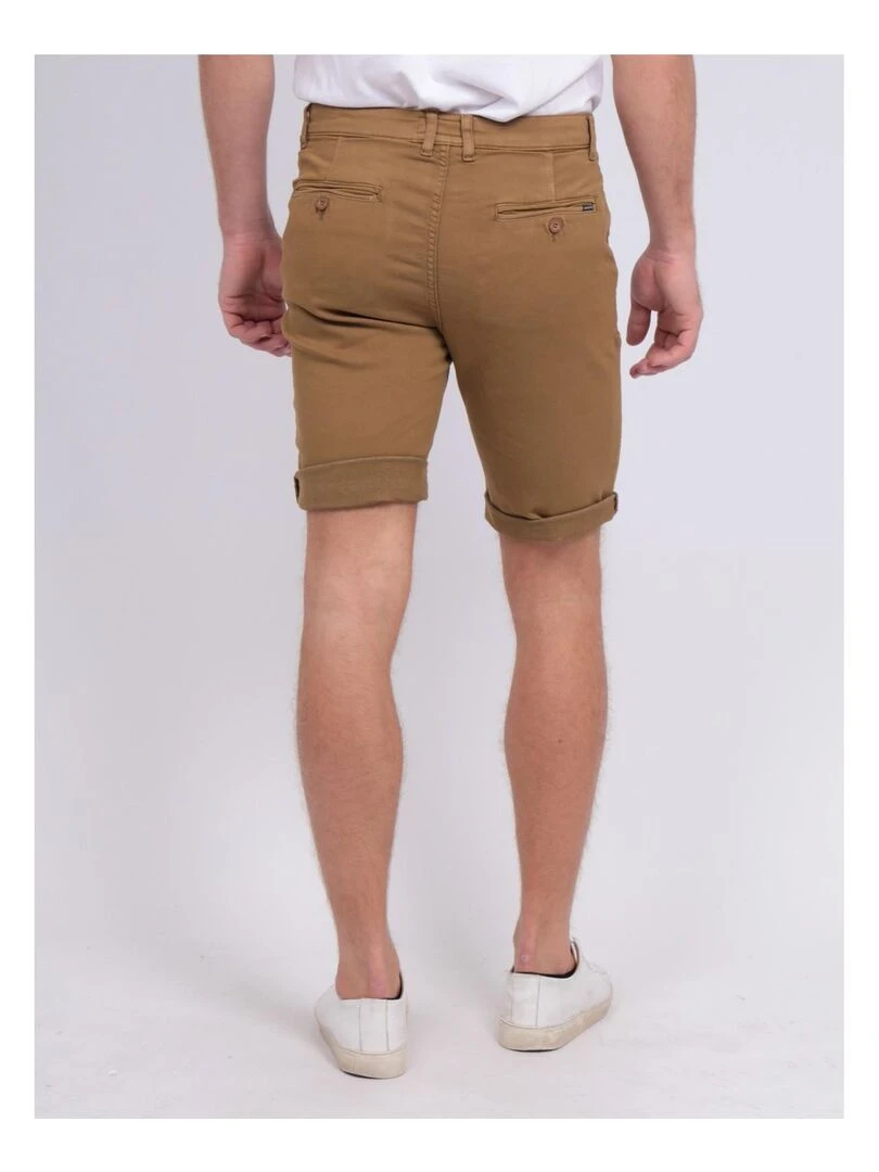 Bermuda chino BAVOLTA Marron glacé