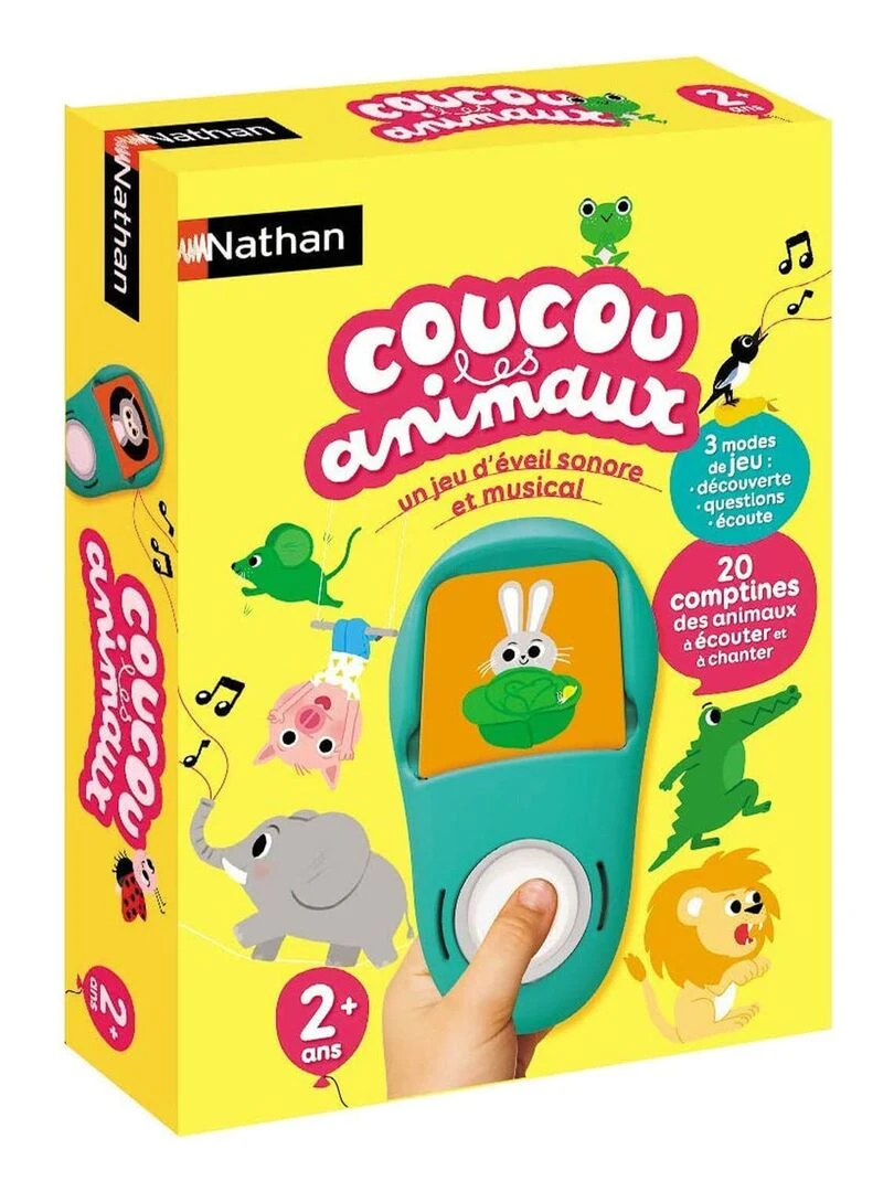 Jeu éducatif Coucou les animaux   N/A