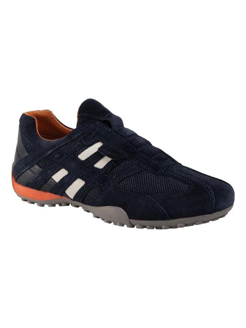 Basket Geox U Snake L Bleu