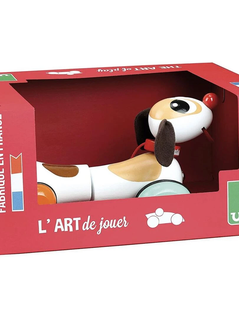 Toutou Le Chien En Bois A Tirer N/A