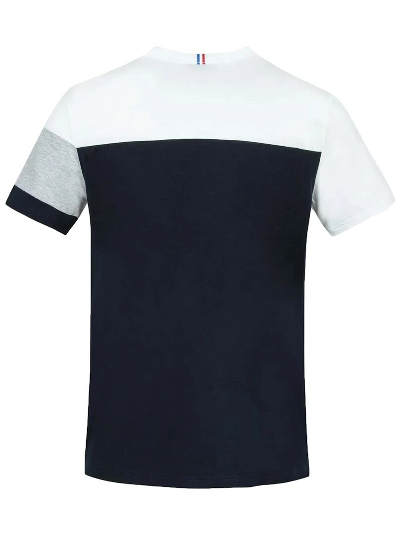 T shirt Le Coq Sportif Saison 2 Tee Ss N°1 Bleu marine