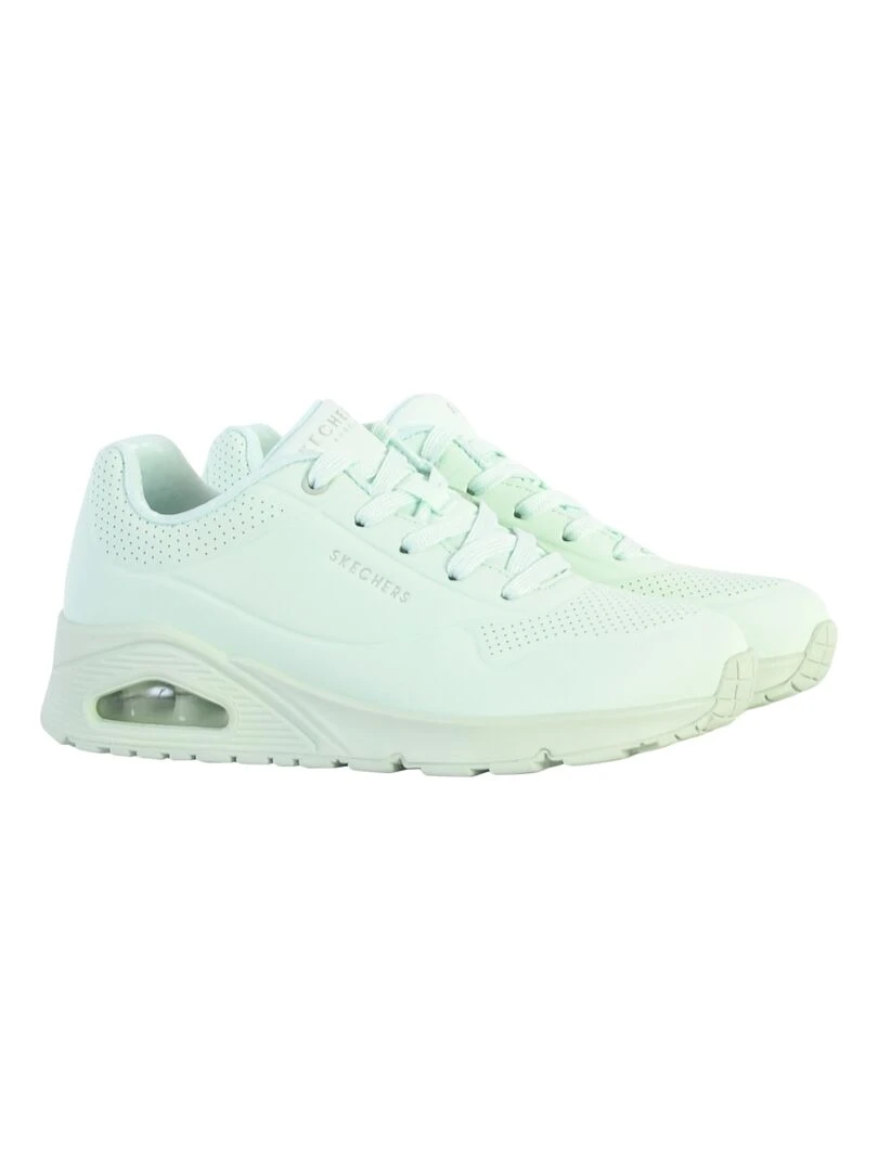 Baskets Skechers Uno Frosty Kicks   Vert clair