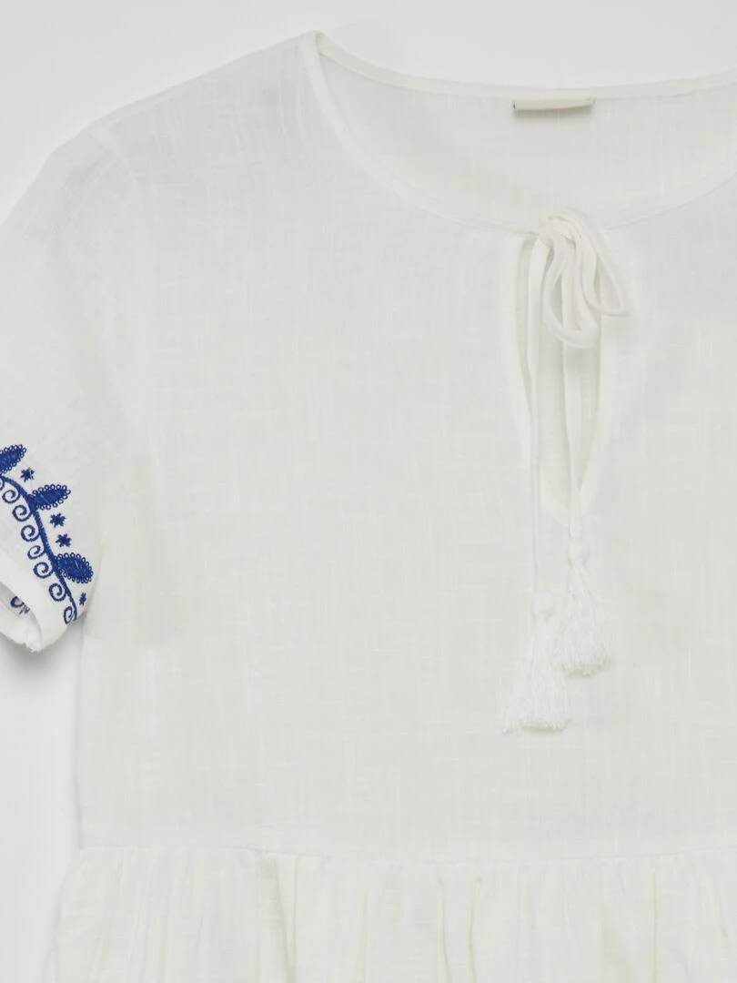 Robe en coton 'JDY'   Blanc