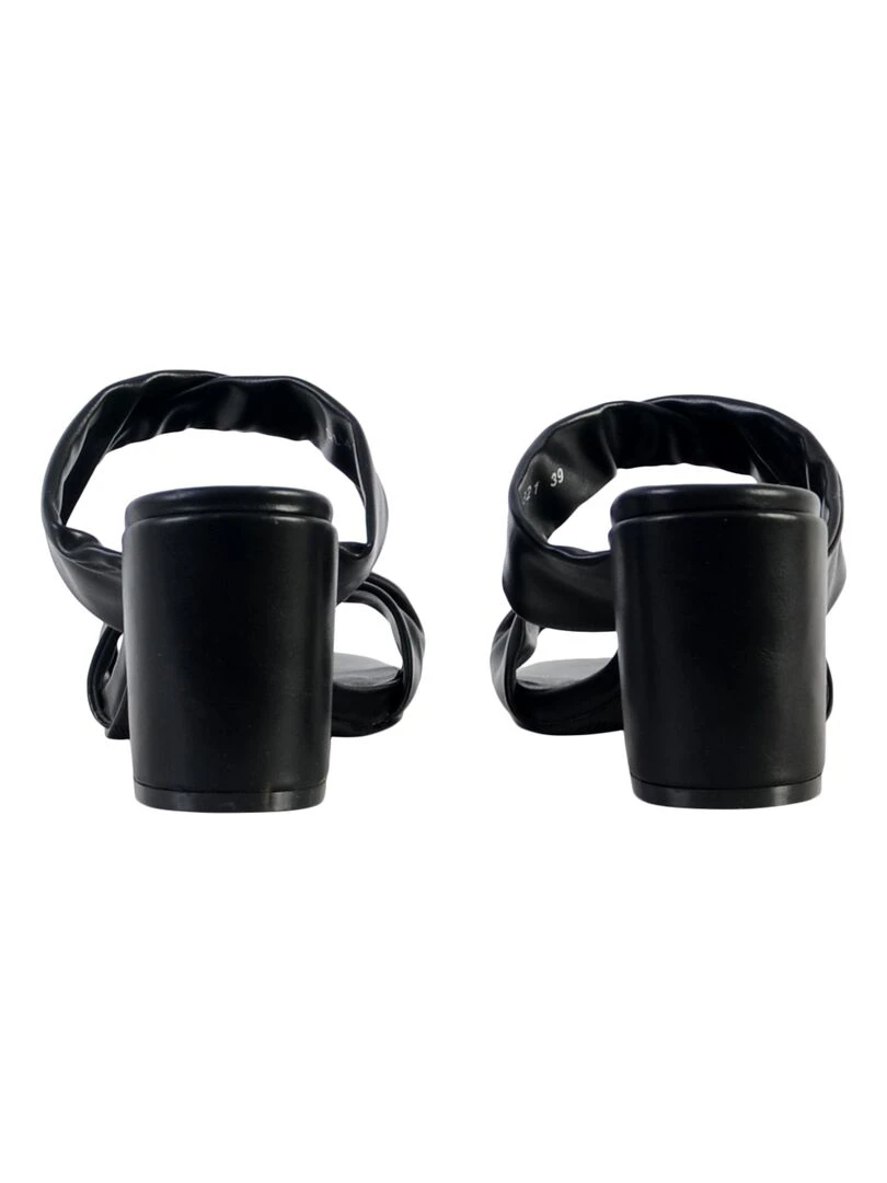 Sandale à Talon The Divine Factory   Noir