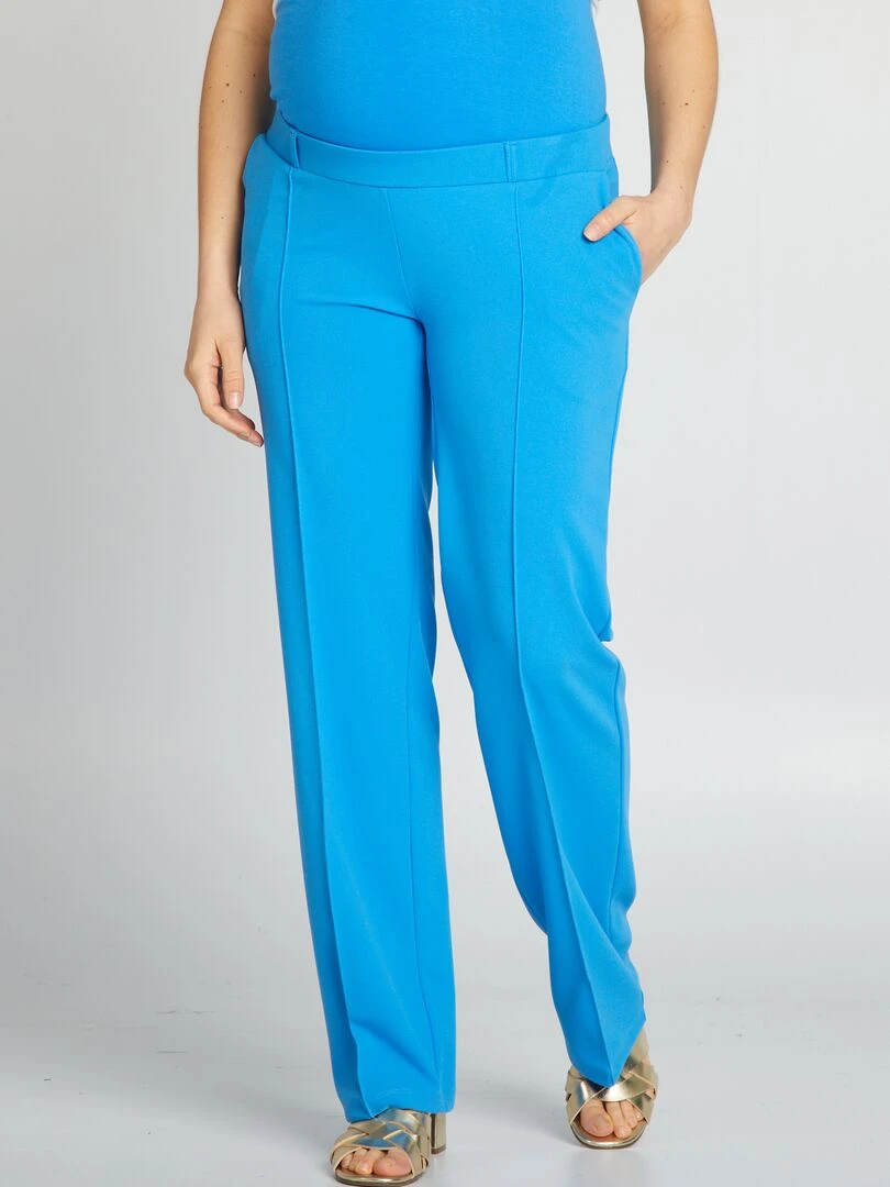 Pantalon milano de maternité Bleu