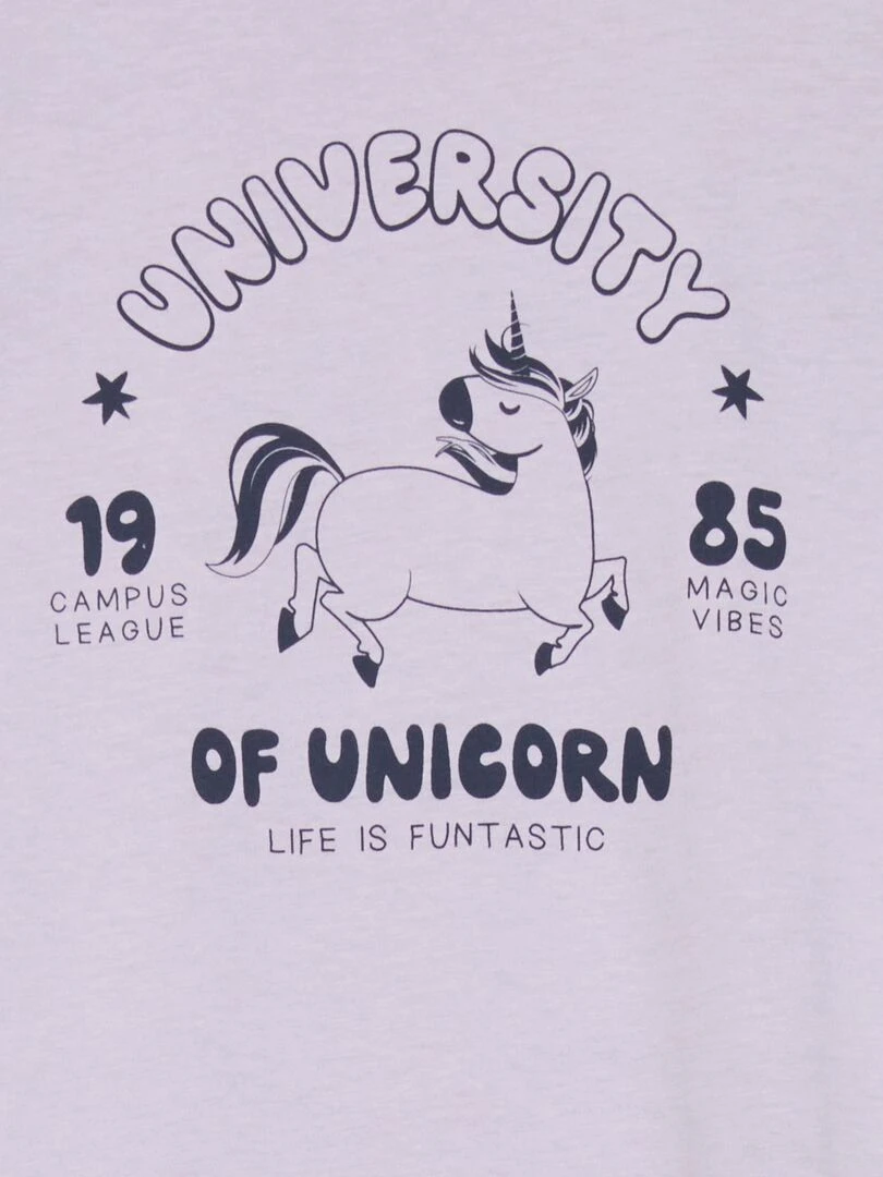Ensemble pyjama long 2 pièces UNICORN