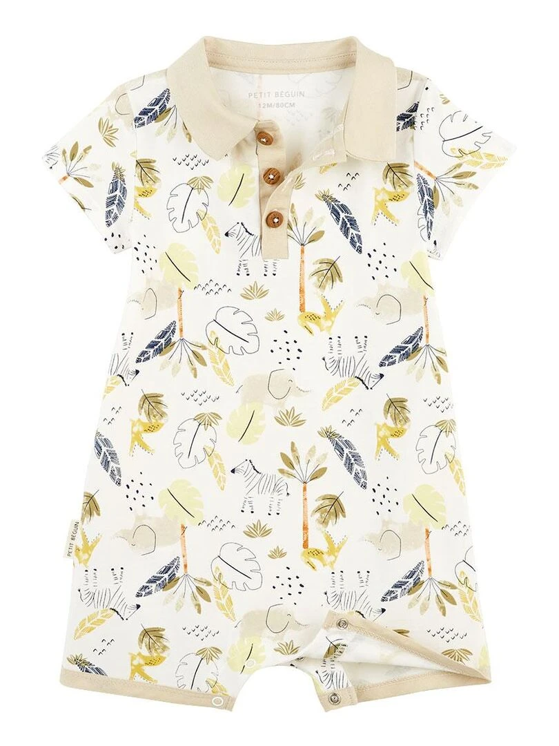 Barboteuse bébé Zagora   Ecru