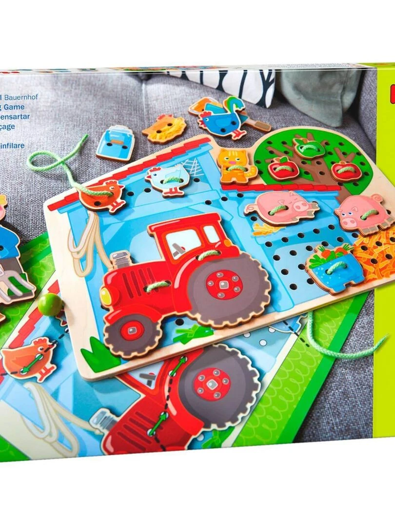 Jeu de laçage A la ferme   N/A